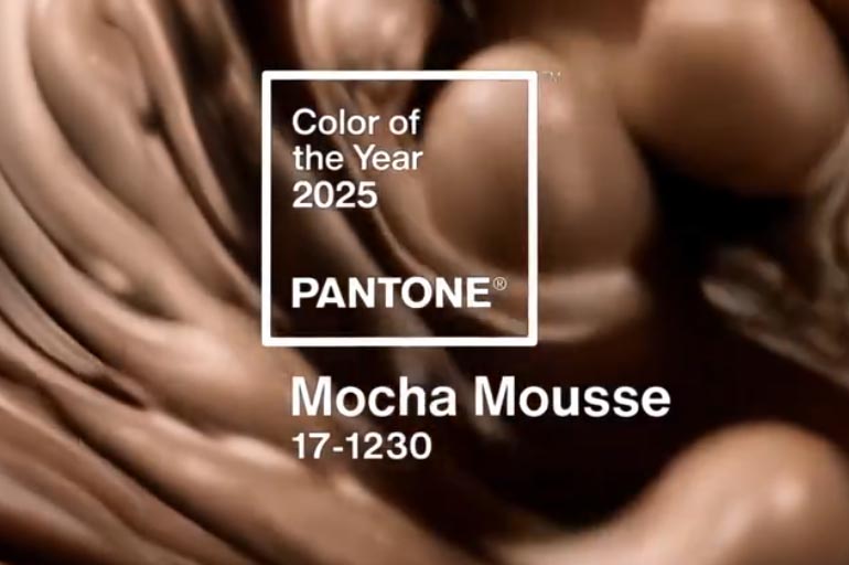 Cor do ano Pantone 2025: como utilizar o tom 17-1230 Mocha Mousse em seus projetos